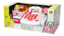 Caixa Registradora Rosa Mercadinho Brinquedo Infantil Com Som e Luz Dm Toys DMT3815