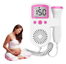 Monitor batimentos cardíacos do bebê fetal doppler cor rosa