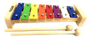 Xilofone / Metalofone Vanguarda Infantil Com 8 Notas Cor Colorido