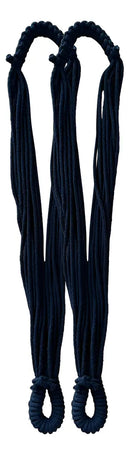 02 Extensores Cordas 70 Cm Cada Redes Dormir Descanso 1 Par Cor Preto Liso Lojas Walnut