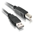Cabo De Impressora Usb 2.0 Universal Para Epson Hp Samsung Cor Preto