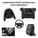 Tinta preta semi brilho Ting Crom Bota Preto horizonte para couro e sintético borracha plástico tingimento e cobertura bota bolsa jaqueta banco carro artesanato customização