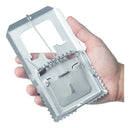 Kit Com 4 Ratoeiras De Aço Armadilha Pega Ratos Tradicional