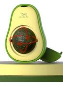 2 Brinquedos Para Gato Com Catnip Erva Gato Bola Lamber Bola Cor Verde