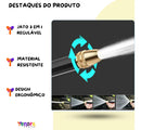 Bico de Alta Pressão 3 em 1 Negro de Aleación de Aluminio con Conector Engate Rápido Tender Trove