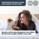 Capa De Colchão Impermeável Solteiro Matelado Protetor Antialérgico E Antiácaro Silencioso Caqui