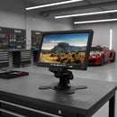 Tela Monitor Lcd 7 Polegas Colorida Hdmi Vga Av Dc Preto