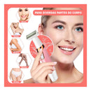 Depilador Aparador De Pelos Feminino Axilas Pernas Virilha Cor Rosa