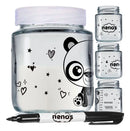 10 Potes Vidro Armazenar Leite Materno, Papinha (240.panda)