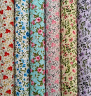 Kit 6 Estampas Floral 40x75cm Tecido Tricol Kit floral 1