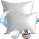 Kit 2 Capa De Travesseiro Impermeavel Hospitalar 50x70  Branco