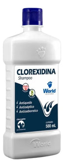 Shampoo Clorexidina Dug's World Clorexidina 500ml Cães