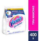 Tira Manchas Vanish em Pó Crystal White Oxi Action para roupas brancas Refil 400g
