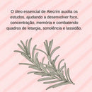 Kit Óleos Essenciais Lavanda Hortelã Pimenta Alecrim