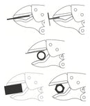 Alicate De Pressão 10 Mordente Triangular Tramontina PRO