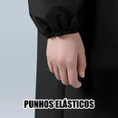 Kit 2 Capa De Chuva Reforçada Pvc Trans Cinza Tamanho único