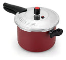 Panela De Pressão 4,5 Litros Antiaderente Cor Vermelho