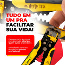 Alicate Crimpador Alicate Desencapador Fios Crimpador Corte 3 em 1