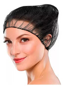 Touca De Redinha Capilar Luxo Cor Preto x 100 Uni