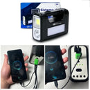 Kit Iluminação Camping Barraca Carregador Solar Portatil Led