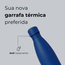 Garrafa Térmica Gocase Urban Inox Parede Dupla Isolada 500ml