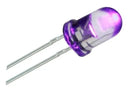 Kit 20 Un Led Ultravioleta Uv Alto Brilho 5mm + Resistor 12v