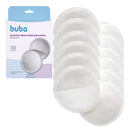 Protetor Absorvente Para Seios 30 Unidades Descartável Buba Cor Branco