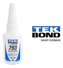 Kit 100 Unhas Postiça Realista + Super Cola Tekbond 793 20g Postiças Manicure Unha Nail Art Alongamento