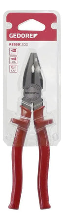 Alicate Universal 8 Pol Cromo Vanádio Gedore R28301200 1000V Cor Vermelho