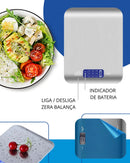 Balança De Cozinha Digital Alta Precisão Alimentos Eps-306 Inox 10 Kg