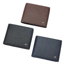 Carteira Masculina Young em Couro grande porta CNH RG Moeda