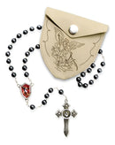 Zanato Artigos Religiosos terço hematita São Miguel Arcanjo