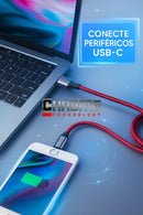 Adaptador Plug Usb C Fêmea Para Usb Macho Ultra Rápido Marca Chrome Technology