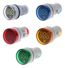 Voltímetro Digital Ac Ca Painel Embutir 110v 220v 22m Branco