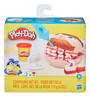 Play-Doh Hasbro massinha de modelar mini brincando de dentista E4919 cor vermelho e branco