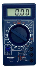 Brasfort 8522 / DT830B Multímetro Digital Profissional Portátil C/ Bip E Cabo Teste meter