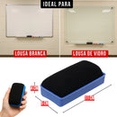 Kit 3 Apagador De Quadro Branco Vidro Magnético Lousa Escola Gurumania