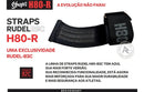 Straps Rudel Para Musculação H-80 Advanced Cor Preto