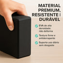 Kit c/ 2 Blocos de Yoga Para Exercícios Alongamento Pilates Meditação Tijolo Funcional Alongamento Ioga Cor Preto Jcanova Store