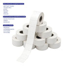 40 Rolos Etiqueta 40x40 Térmica Direta Zebra Elgin Balanças Toledo Prix4 Prix3 Cor Branco Sem Impressão Papaléguas Etiquetas