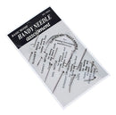 Agulha Costura Manual De Couro 7 Modelos 5 Retas E 2 Curvas Cor Aço inox