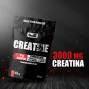 Kit Mass C/ Creatina + Bcaa 3k + Creatine + Shaker Buanilha Sabor Vitamina de Banana