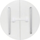 10 Trava Gaveta Armário Segurança Protetor Proteção Bebe In Cor Branco