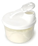 Pote Copo Recipiente Porta Leite em Pó 3 Divisórias 300 mL Adoleta