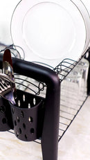 Escorredor de Pratos Duplo Desmontavel Black Arthi