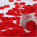 1000 Pétalas De Rosas Artificiais Para Decoração Casamento Cor Vermelha