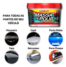 Massa De Polir Luxcar Tira Riscos Recupera Pintura Queimada