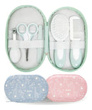 Kit Cuidado Higiene Do Bebê Com Estojo Completo Cor Verde