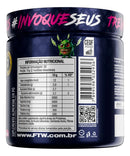 Suplemento Em Pó Pre Treino Pre Workout 300g Sabor Bala De Framboesa Ftw - Diabo Verde
