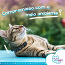 Areia Higiênica Biodegradável de Tofu Fragrância de Pêssego 2,1kg Wicat